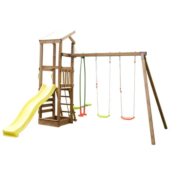 Aire De Jeux En Bois Feroe