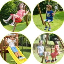 Aire De Jeux En Bois Feroe