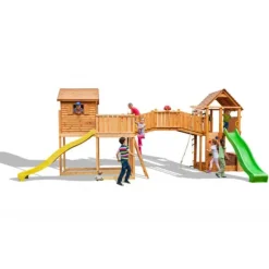 Aire De Jeux En Bois - Maxi Sized Plaza