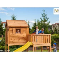 Aire De Jeux En Bois - Maxi Sized Plaza