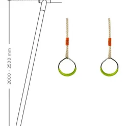 Anneaux En Metal Pour Portique