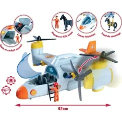 Avion De Ligne Avec Accessoires