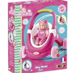Baby Walker Porteur Poussette Minikiss Poupon