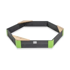 Bac A Sable En Bois Hexagonal Aksent 160 X 140 Cm