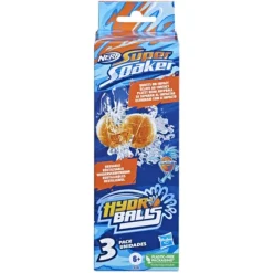 3 Balles Nerf Super Soaker Hydro Balls
