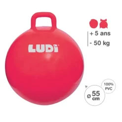 Ballon Sauteur Xxl Rouge