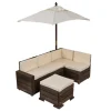 Banquette Enfant En Bois Avec Parasol