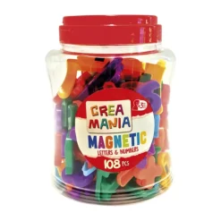 Baril De Lettres Et Nombres Magnetiques 108 Pieces