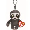 Beanie Boo'S- Porte-clés Dangler Le Paresseux Gris