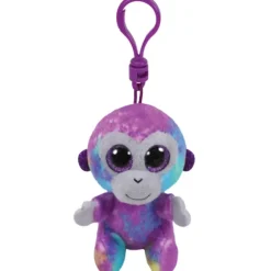 Beanie Boo'S- Porte-clés Zuri Le Singe Multicolore
