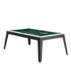 Billard Steel Blanc/Gris Avec Plateau