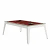Billard Steel Oslo Blanc Avec Plateau
