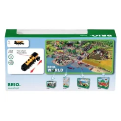 Brio World 33996 - Grue Double Voie De Chargement