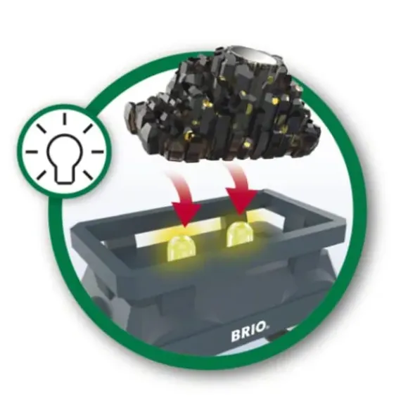Brio World 33892-Train A Vapeur Avec Tunnel