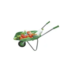 Brouette En Metal Et Accessoires De Jardinage