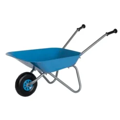 Brouette Metal Bleue