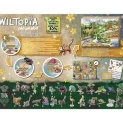 71006 - Calendrier De L'avent Playmobil Wiltopia - Animaux Du Monde