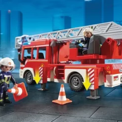9463 - Camion Pompiers Echelle Pivotante Playmobil City Action
