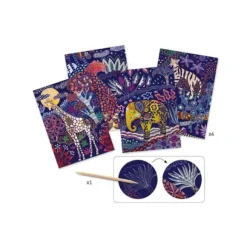 Cartes A Gratter Nature Luxuriante