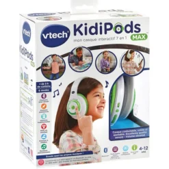 Casque Audio Et Interactif 7 En 1 - Kidipods Max