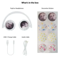 Casque Buddyphones Snow White