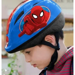 Casque Spiderman - Taille S (50/56 Cm)