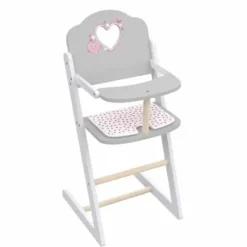 Chaise Haute Poupon En Bois 60 Cm