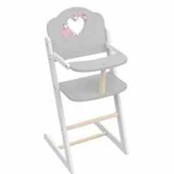Chaise Haute Poupon En Bois 60 Cm