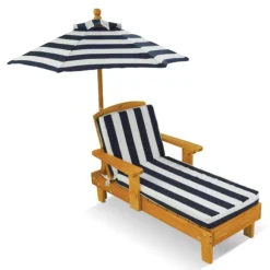 Chaise Longue Avec Parasol