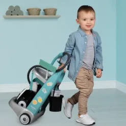 Chariot De Ménage + Aspirateur Electronique - 9 Accessoires