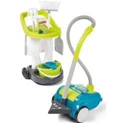 Chariot De Ménage Et Aspirateur