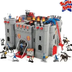 Chateau Fort Medieval Et Dragon - 50 Accessoires