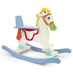 Cheval A Bascule En Bois