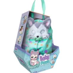 Chien En Peluche Interactif Husky Baby Paws