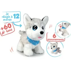 Chien Husky Interactif Chi Chi Love 30 Cm