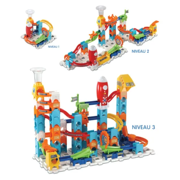 Circuit A Billes Electronique Marble Rush - Rocket Set Electronic M100E