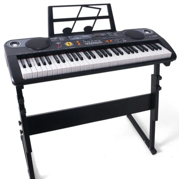 Clavier Piano Electronique 61 Touches Et Pied Support
