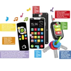 Coffret Baby Smartphone + Cles De Voiture + Telecommande