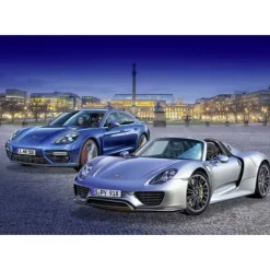 Coffret Cadeau Maquettes 2 Voitures Porsche