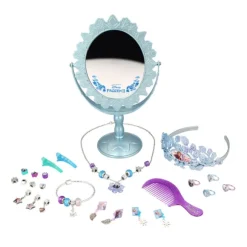 Coffret De Bijoux Avec Miroir (25 Pieces) - La Reine Des Neiges