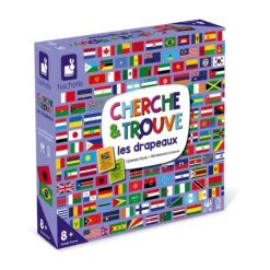 Coffret Educatif Cherche Et Trouve - Les Drapeaux
