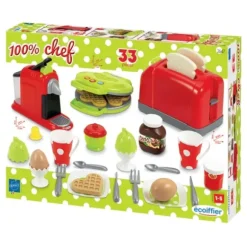 Coffret Grille-Pain Machine A Cafe Et Gaufrier