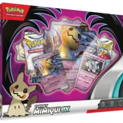 Coffret Pokemon 4 Boosters - Mimiqui Ex