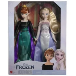 Coffret Poupées Anna Et Elsa - La Reine Des Neiges