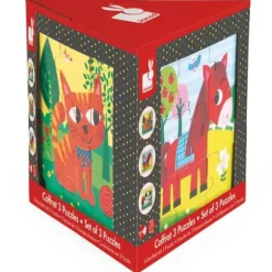 Coffret 3 Puzzles Tornado Titus Et Felix