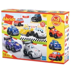 Coffret 10 Vehicules Fast Car