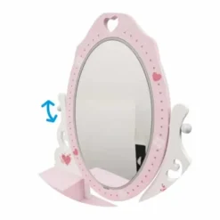 Coiffeuse En Bois Avec Miroir Led