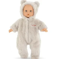 Combinaison Pilote Ourson - Petit Poupon 30 Cm