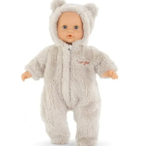 Combinaison Pilote Ourson - Petit Poupon 30 Cm