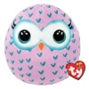 Coussin Peluche Chouette - 20 Cm